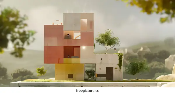 Modern Minimalist Architecture Building Design