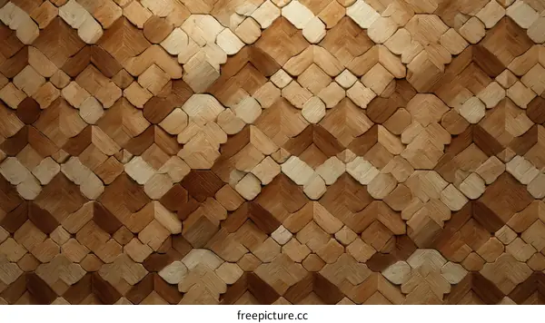 Intricate Wood Pattern Design