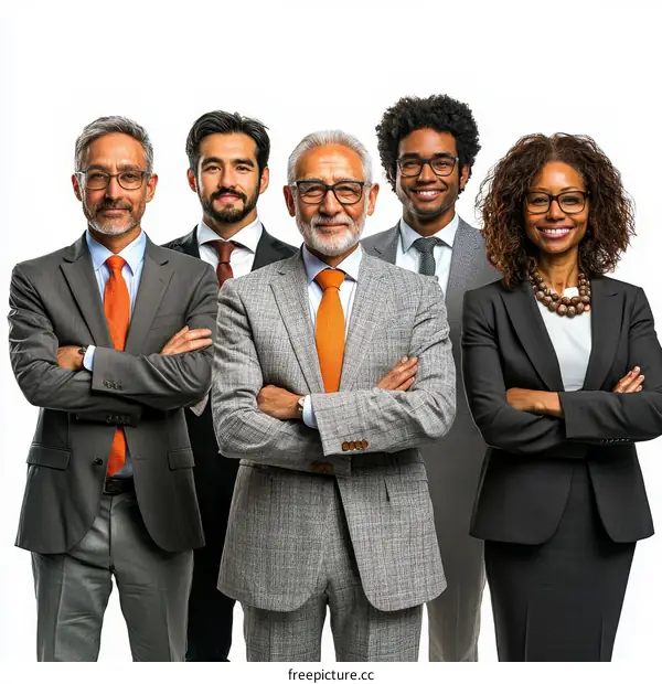 Business Team Portrait Professionals