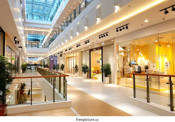 Modern Shopping Mall Interior Design