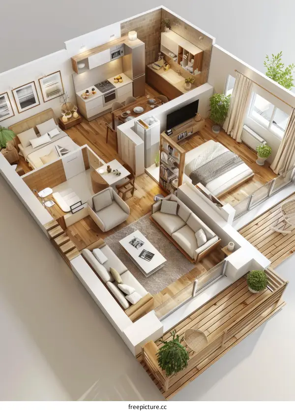 Modern Small Apartment Interior Design Tips