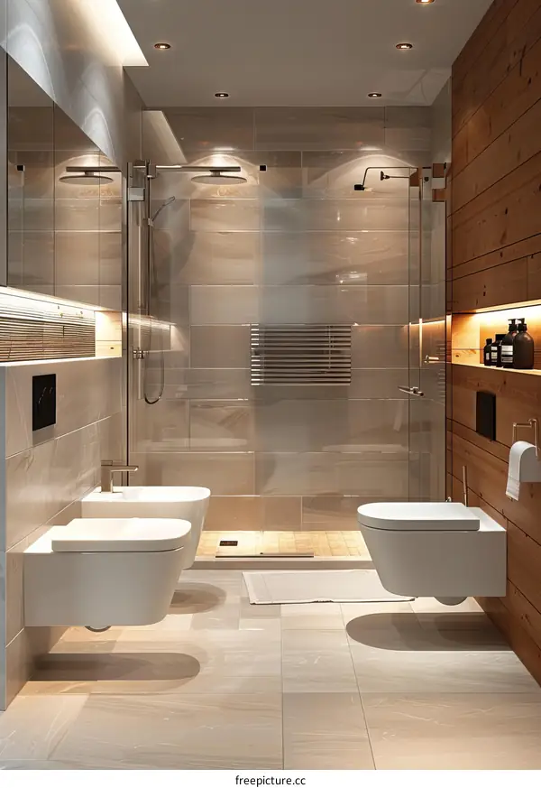 Modern Minimalist Bathroom