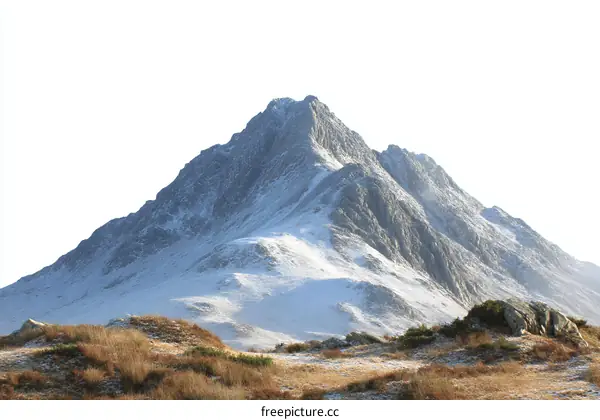 Majestic Snow-Capped Mountain Peak