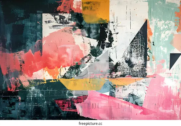 colorful abstract painting