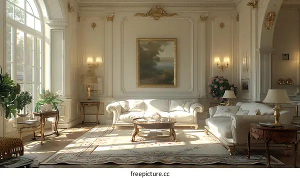 Luxurious interior design