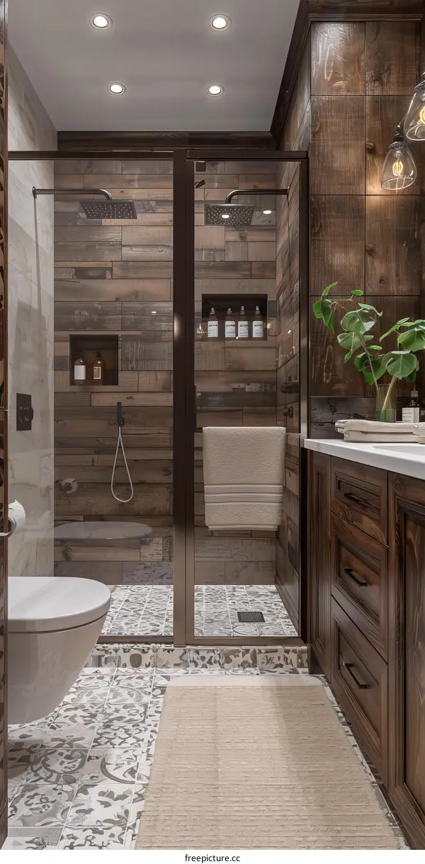 Modern Farmhouse Bathroom Design Ideas