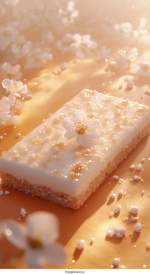 Delicate Springtime Dessert Bar