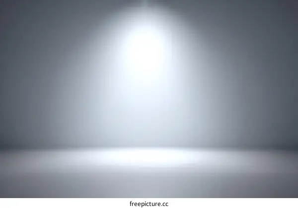 Empty Studio Background with Spotlight