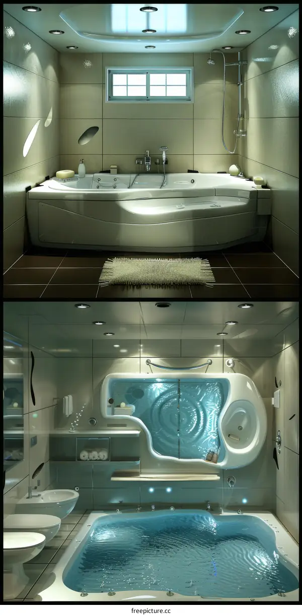 Modern Bathroom Design Concept for Inspiration