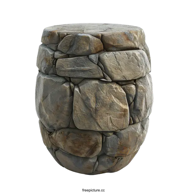 [Transparent Background PNG]Stone Platform Isolated on transparent background