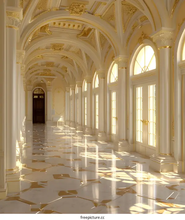 Golden Arches Hallway Interior Design