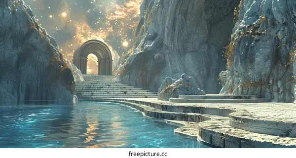 Fantasy Portal Landscape