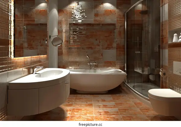 Modern Contemporary Stylish Bathroom Interior Design