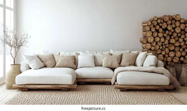 Modern Minimalist Living Room Interior Design