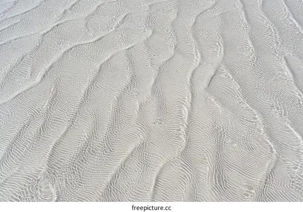 Abstract Texture of Rippled Sand