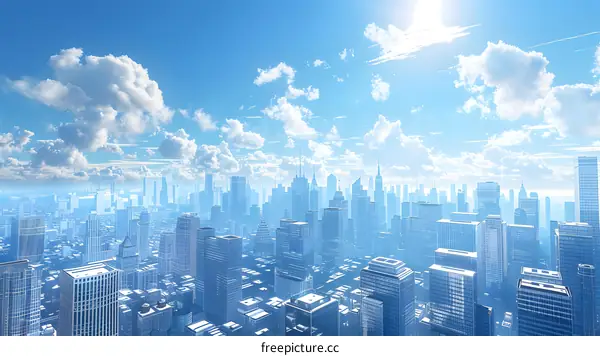 Science fiction city