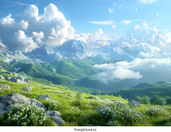 Awesome Mountain Landscape