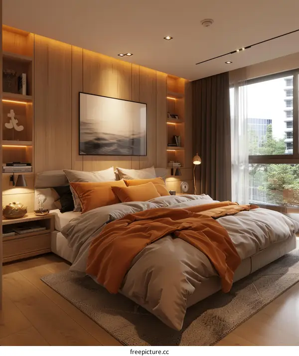 Cozy Modern Master Bedroom Interior Design