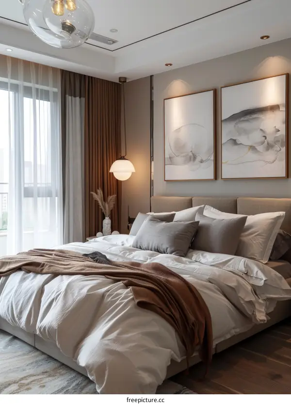 Modern and Simple Bedroom