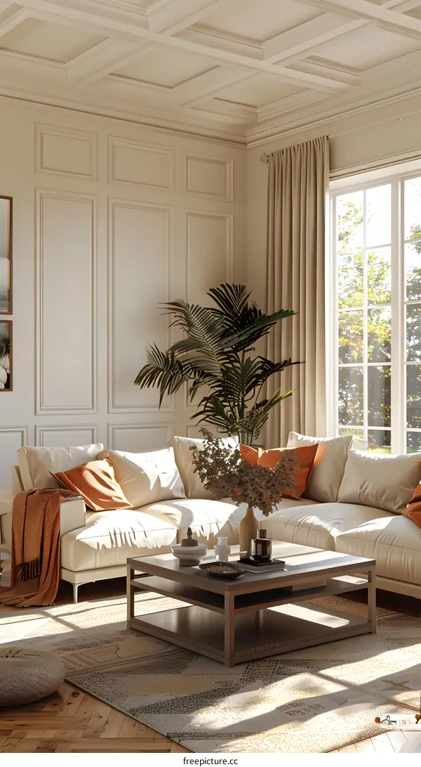 Living room interior design