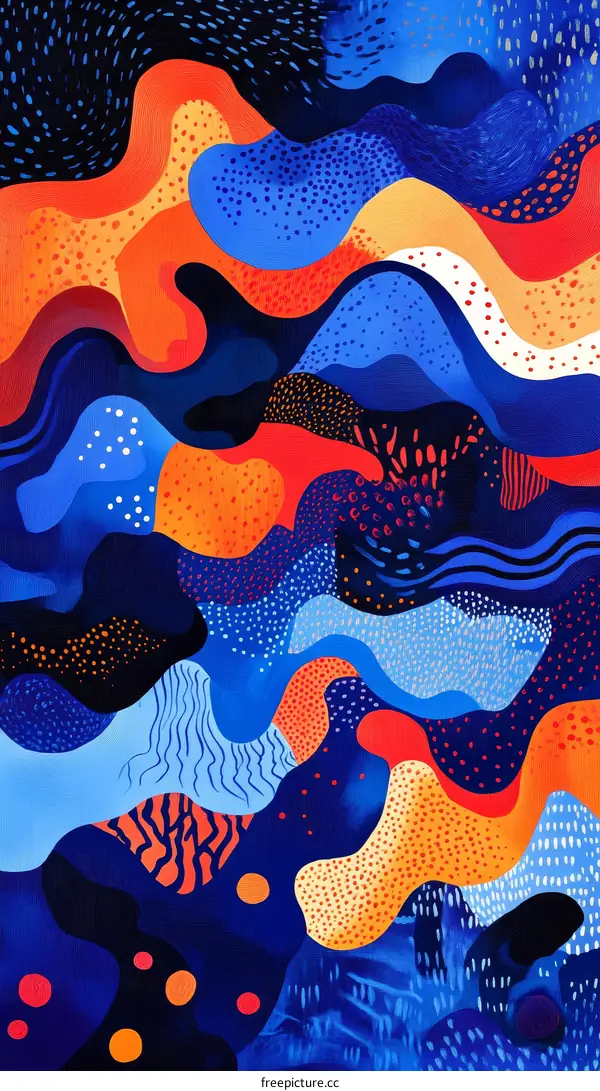 Abstract Colorful Modern Art Design