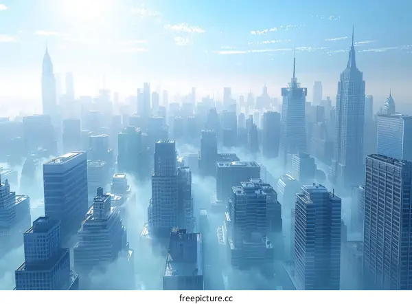 Glass and Steel Metropolis