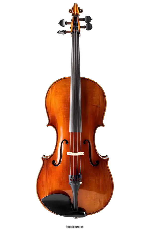 [Transparent Background PNG]violin front view