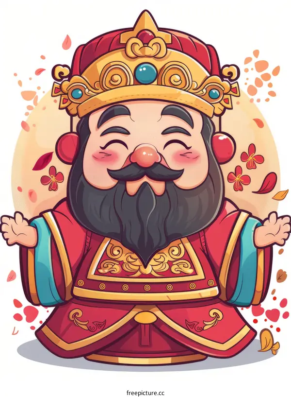 Chinese God of Wealth - Caishen