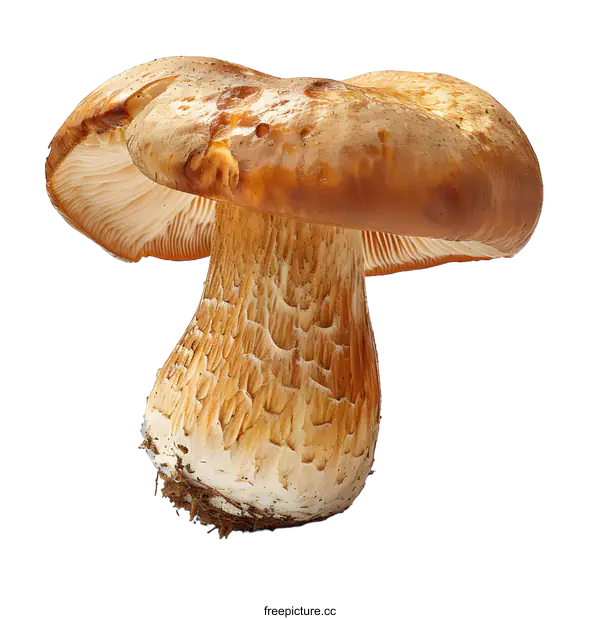 [Transparent Background PNG]Freshly harvested wild mushroom