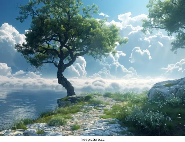 The Tree on the Cliff