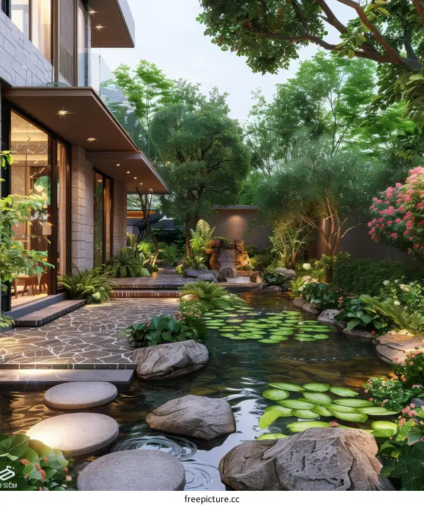 The perfect blend of nature and modern architecture