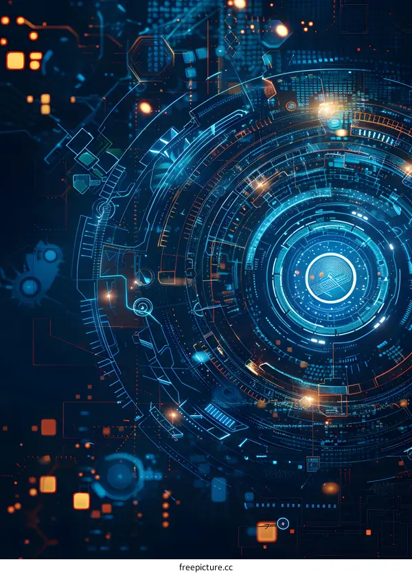 Futuristic Technology Background