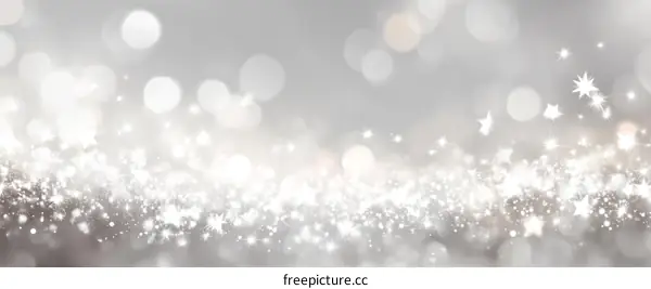 Silver Sparkle Festive Background Illustration