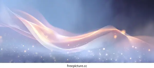 Abstract Soft Wave Background Design