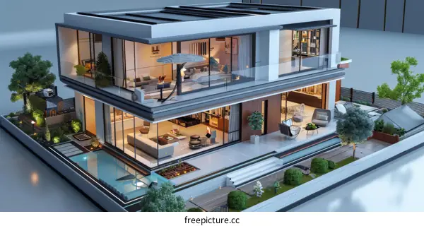 Elegant Modern Villa Design