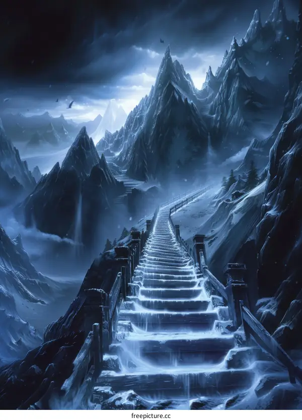 Stairway to Heaven: A Surreal Journey