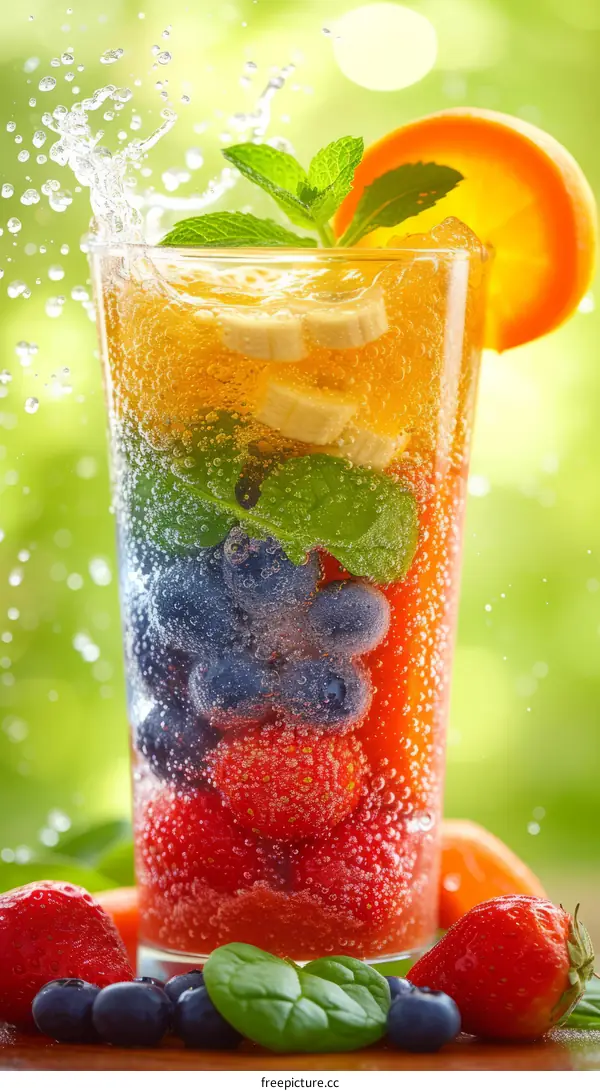 Refreshing summer drink