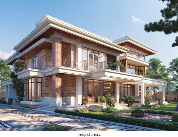 Luxury Modern Villa Exterior Design