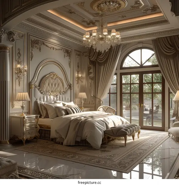Luxury Elegant Bedroom Interior Design