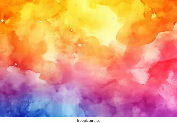 Colorful Watercolor Abstract Background