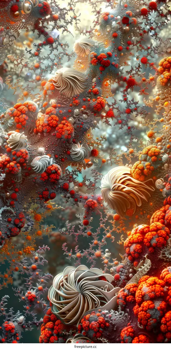 Vibrant Coral Reef Garden: A World of Beauty and Wonder