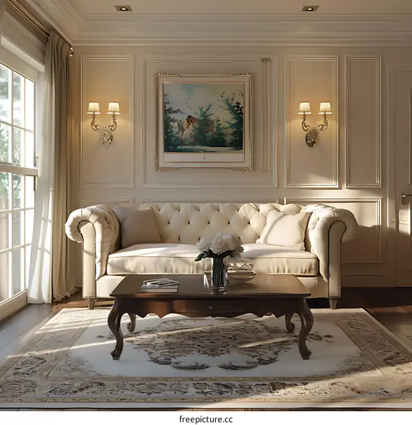 European-style living room