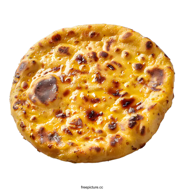 [Transparent Background PNG]Indian paratha flatbread