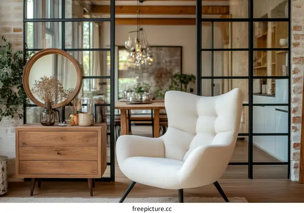 Modern Scandinavian Living Room Interior Design