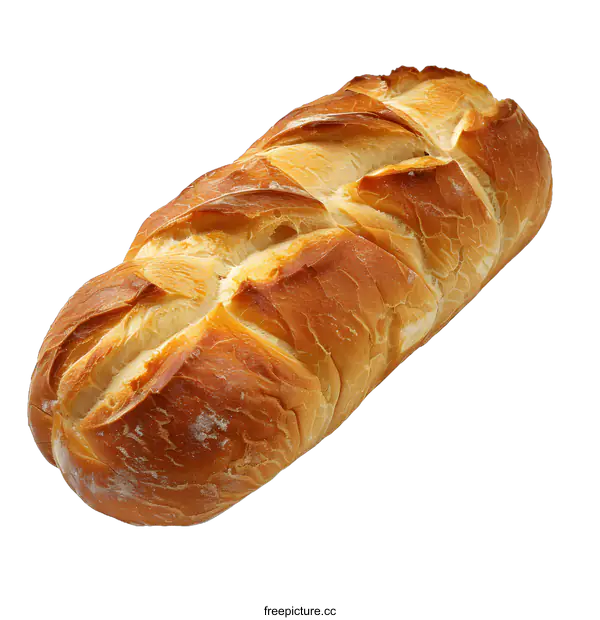 [Transparent Background PNG]Loaf of bread isolated on white background