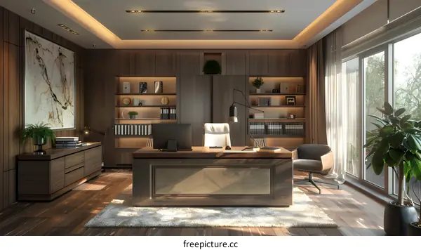 Luxury Home Office Interior Design