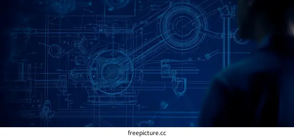 Engineering Blueprint Visualization with Person