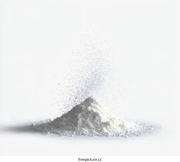 Flour Powder Spilling Motion