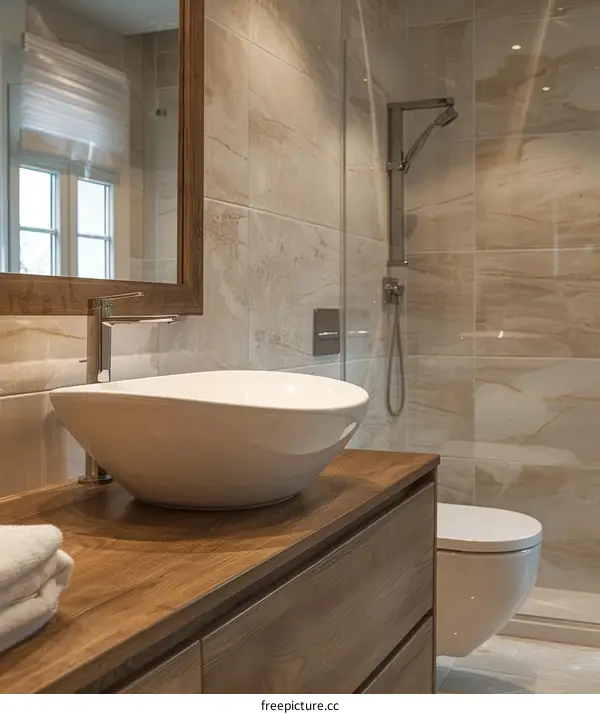Modern Luxury Bathroom Sink and Vanity