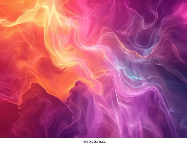 Flames Abstract Natural Art